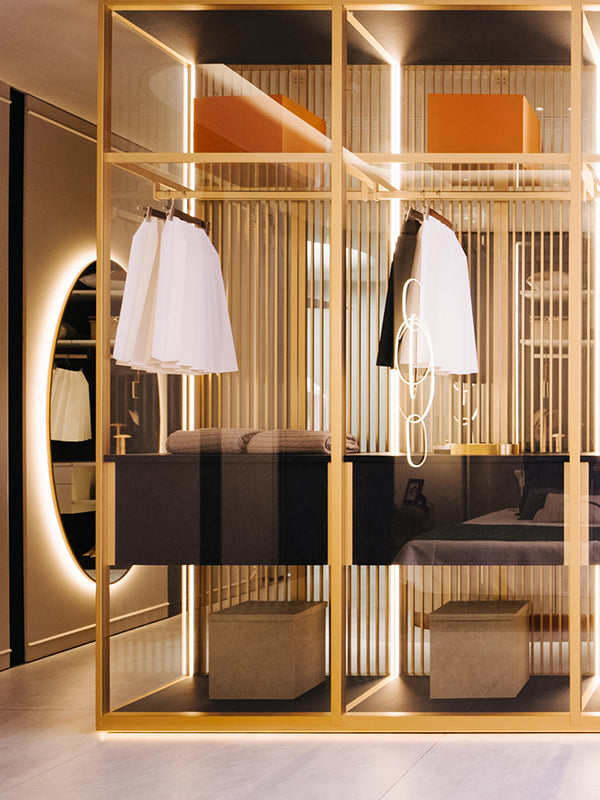 Golden Frame Wardrobe Golden Frame Wardrobe