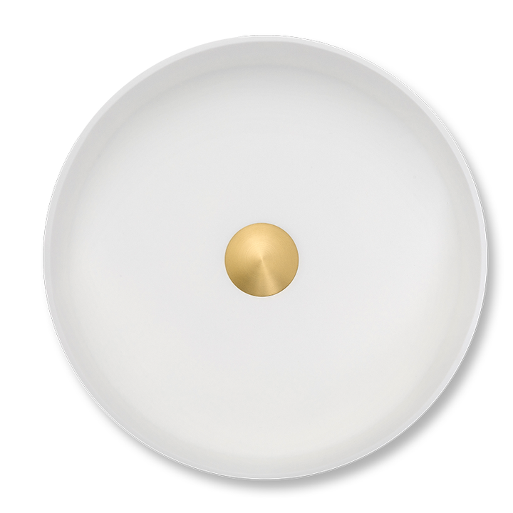 Round Above Counter Top Basin, Solid Surface Acrylic (Matte White) - Fantaci interiors  Round Above Counter Top Basin, Solid Surface Acrylic (Matte White) - Fantaci interiors