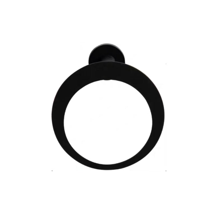 Lars Towel Ring - Matte Black - Fantaci interiors  Lars Towel Ring - Matte Black - Fantaci interiors