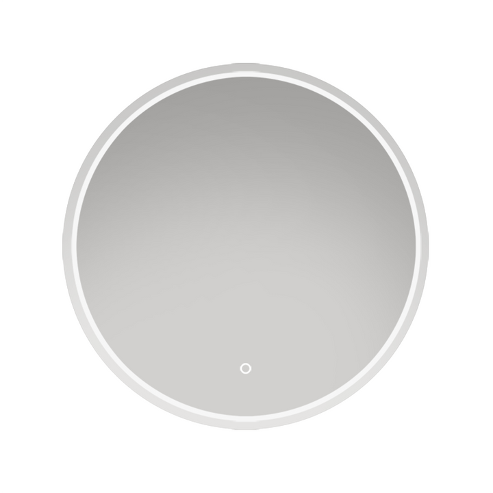 LED Round Mirror with Anti-Explosion Film, Touch Screen Switch, and Defogger 800mm - Fantaci interiors  LED Round Mirror with Anti-Explosion Film, Touch Screen Switch, and Defogger 800mm - Fantaci interiors