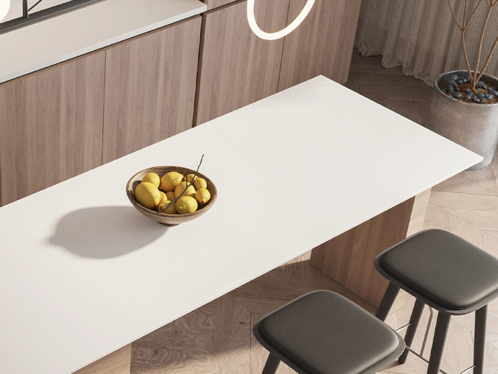 Guide on The Charm of White Porcelain Slab Countertops – Fantaci interiors