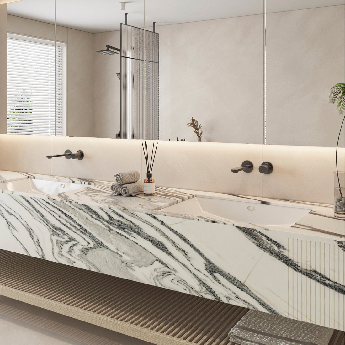 Banluo Translucent Porcelain slab 1600x3200x12mm - Fantaci | Porcelain Tiles & slabs Melbourne 