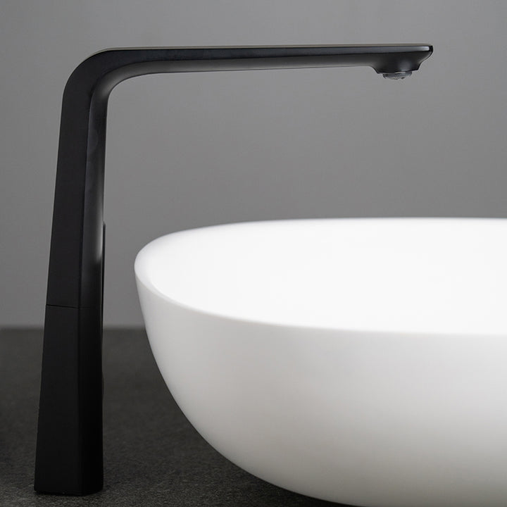 Modern Bathroom Mixer Tap in Matte Black Finish WELS 4 Star - Fantaci interiors 