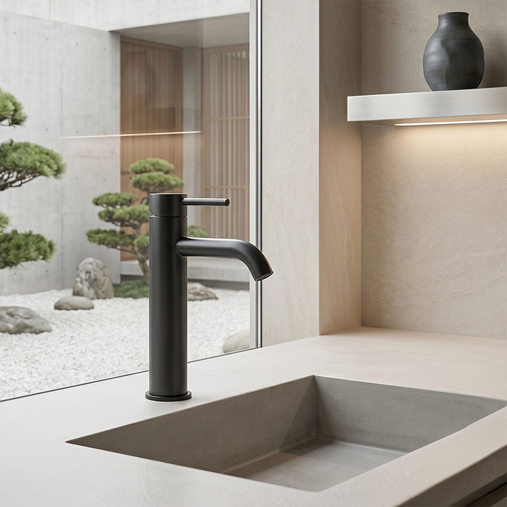 Gun Metal Basin Mixer