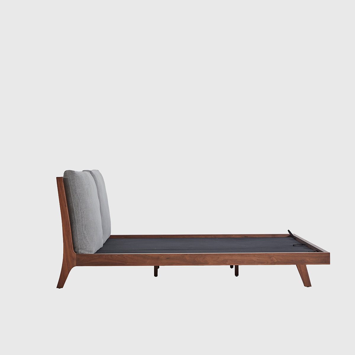 Haiku King Size Bed – Solid Wood, Black Walnut | 3-in-1