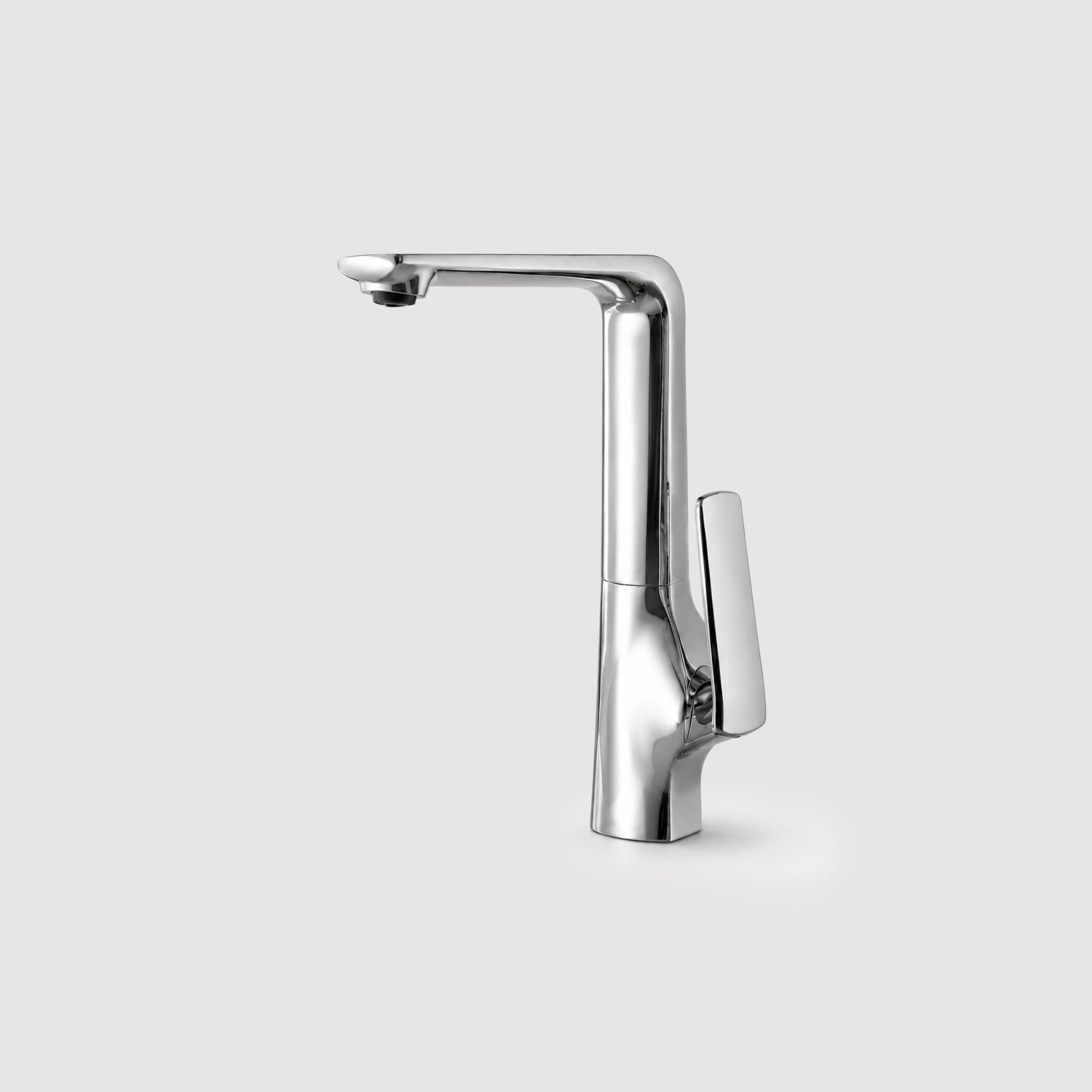 Modern Bathroom Mixer Tap in Polished Chrome