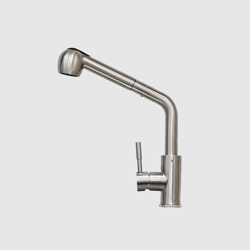 Watermark classic Stainless steel single handle pull out kitchen spray faucet mixer tap