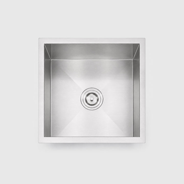 Chrome Kitchen Sink - Single Bowl