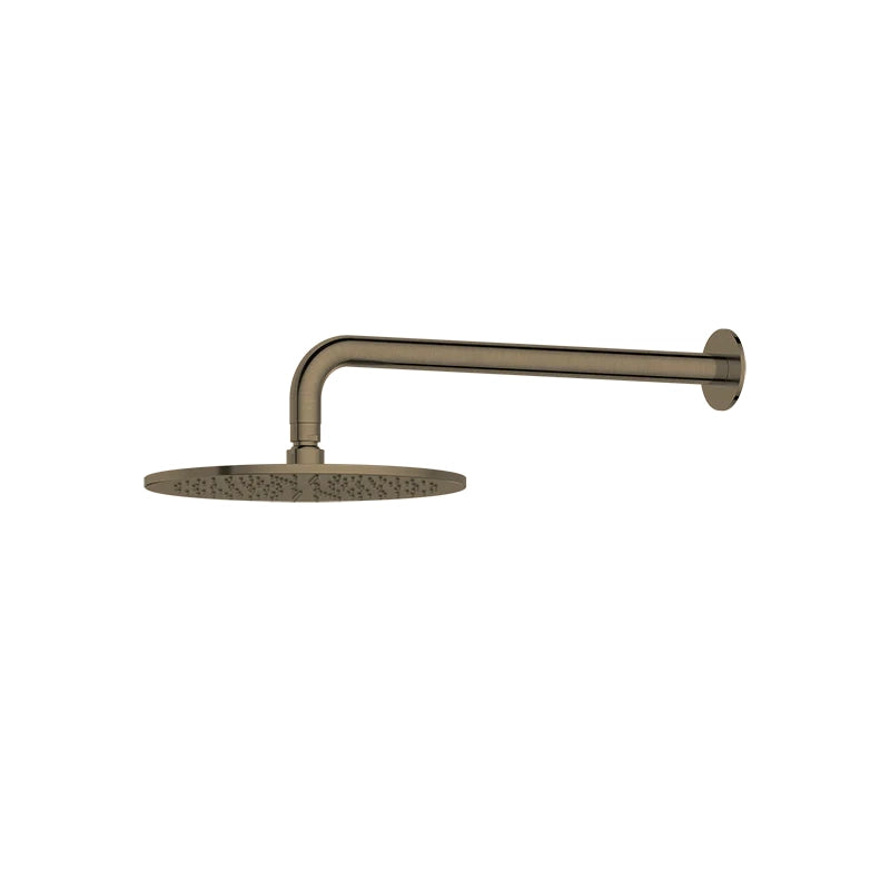 Premium Concealed Shower System in Antique Brass