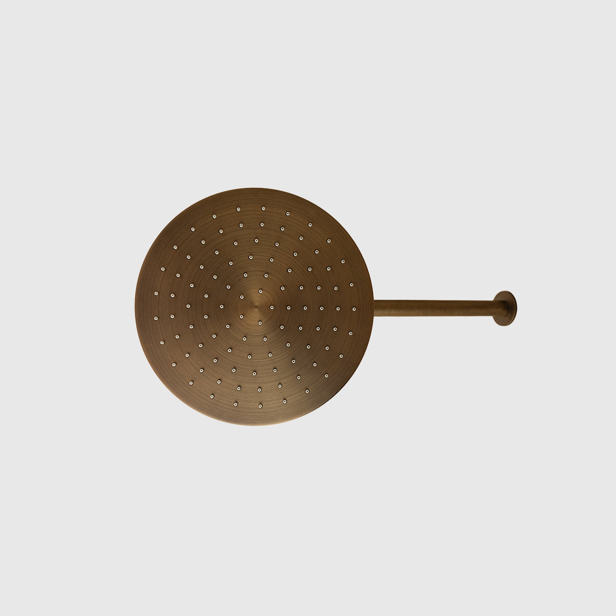 Antique Brass Round Rainfall Concealed Shower Mixer