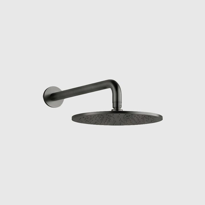 Minimalist Overhead Wall-Mounted Shower Head