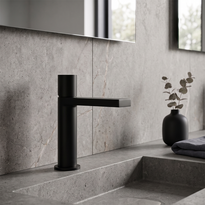 Nara Basin Mixer-Matt Black, WELS 5 Star