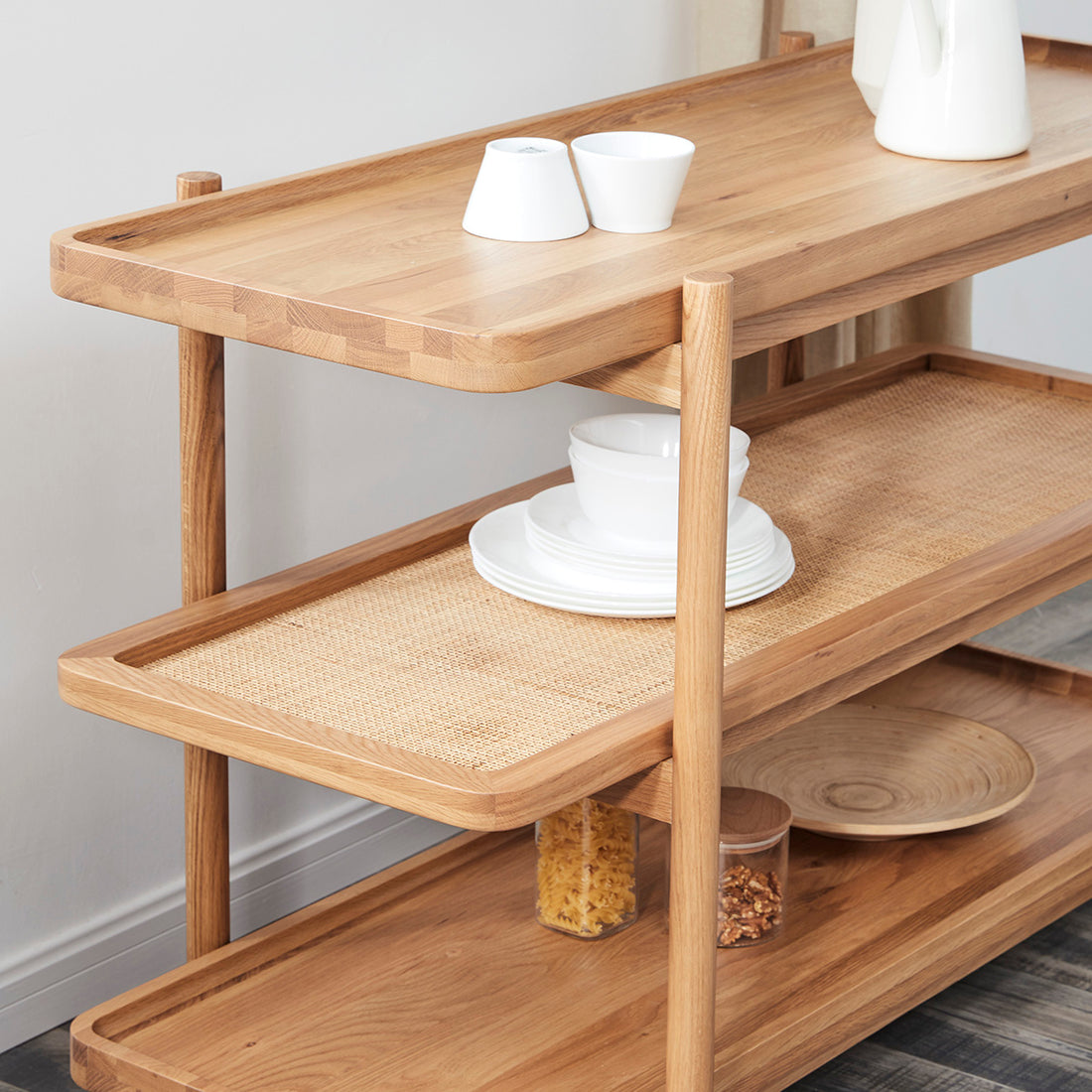 Nara Sideboard – White Oak