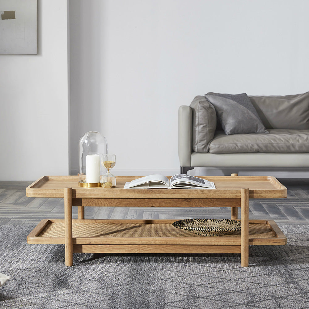 Nara Solid Wood Coffee Table