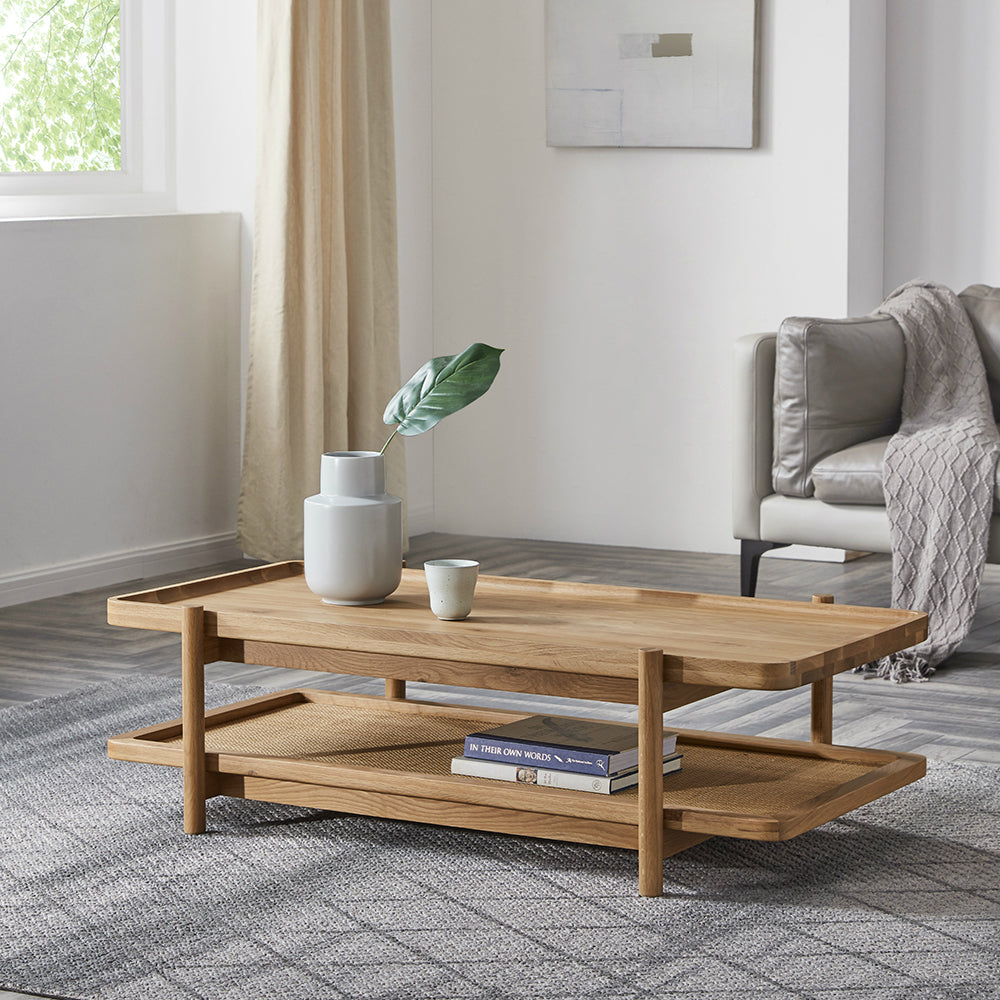 Nara Solid Wood Coffee Table