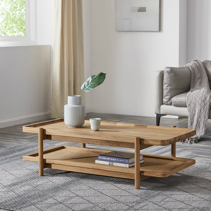 Nara Solid Wood Coffee Table