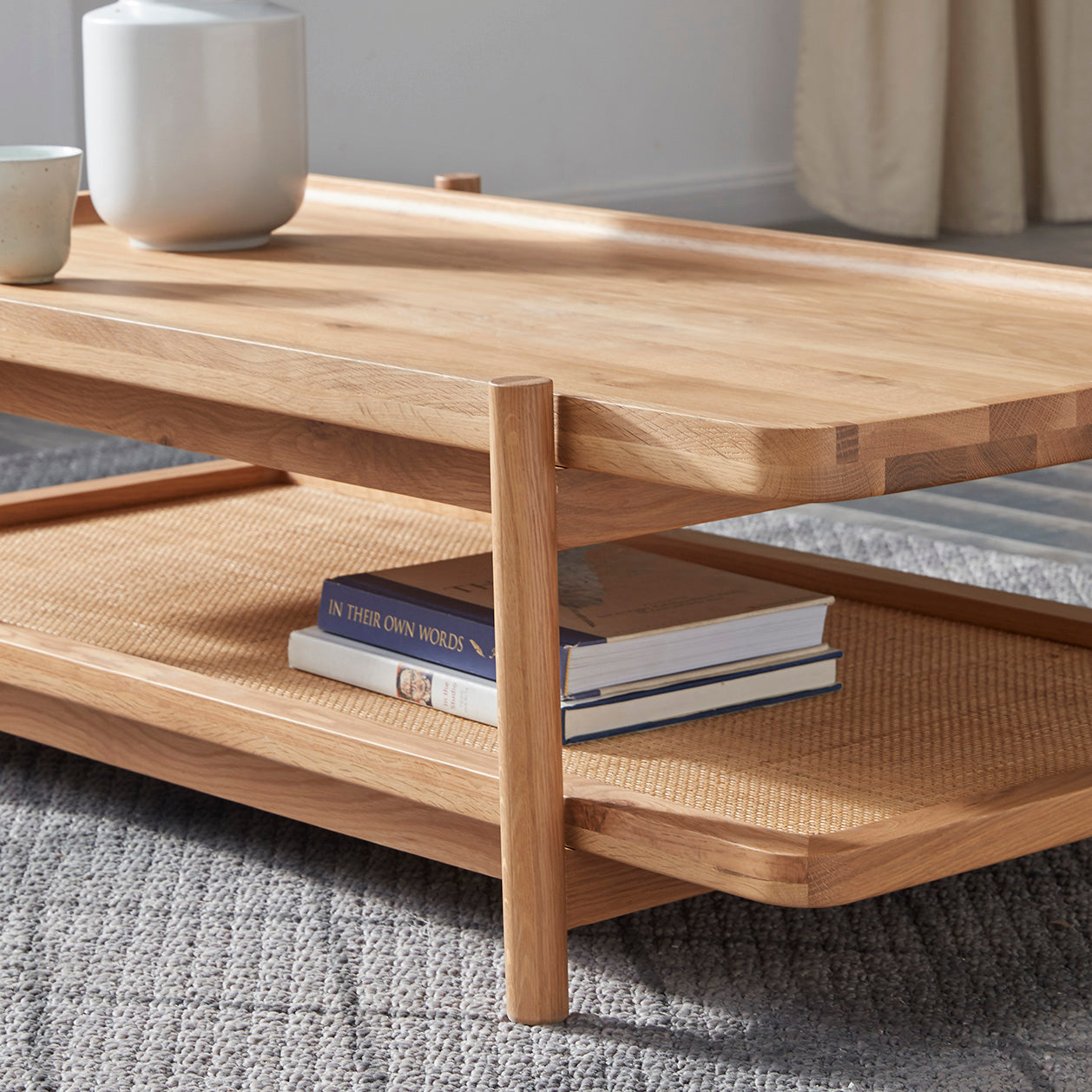 Nara Solid Wood Coffee Table