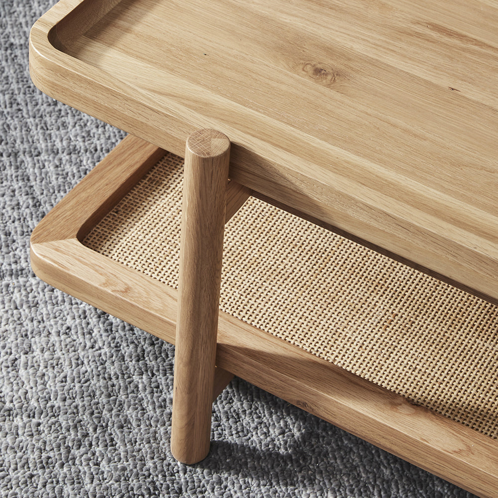 Nara Solid Wood Coffee Table
