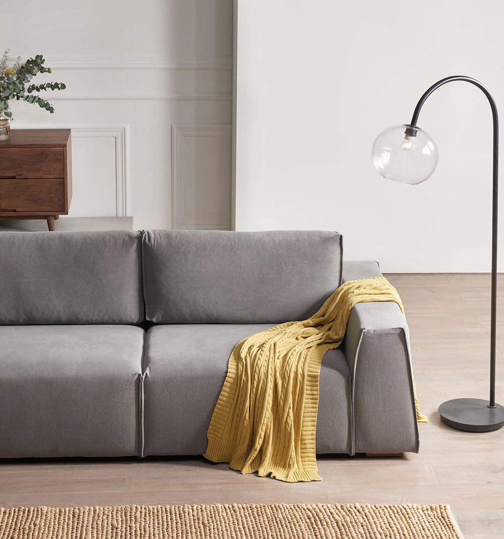 Oslo 3 Seater Sofa  – Dark Grey