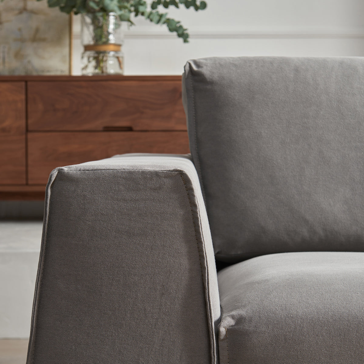 Oslo 3 Seater Sofa  – Dark Grey