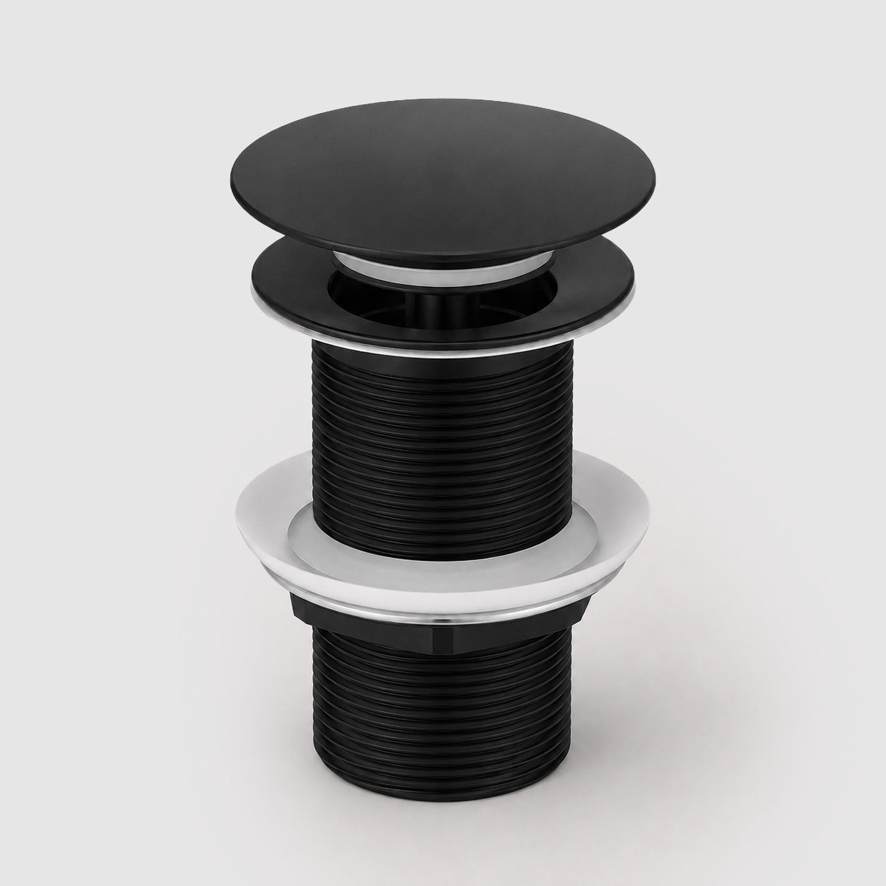 Pop-Up Bathtub Waste - Matte Black