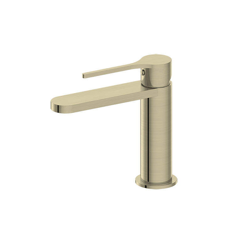 Basin Mixer Tap - Zr Brushed Gold - Fantaci interiors 