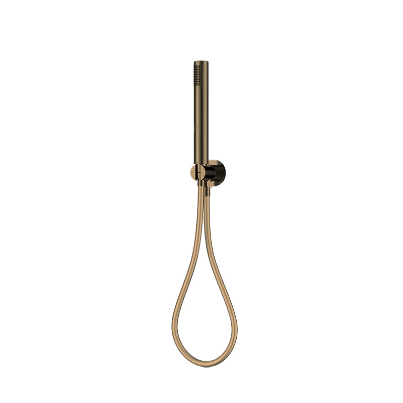 Premium Concealed Shower System in Antique Brass