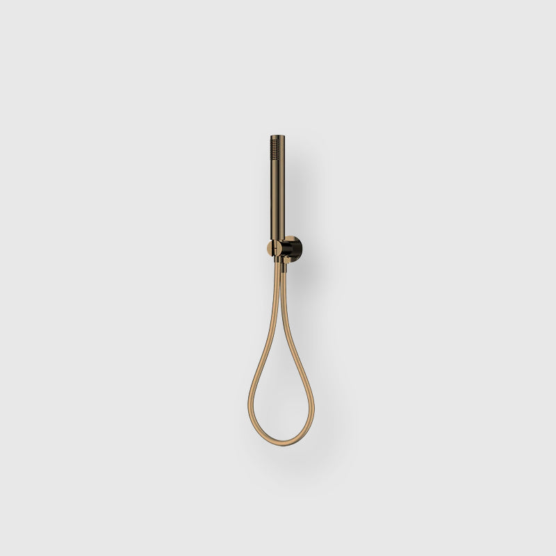 Premium Concealed Shower System in Antique Brass