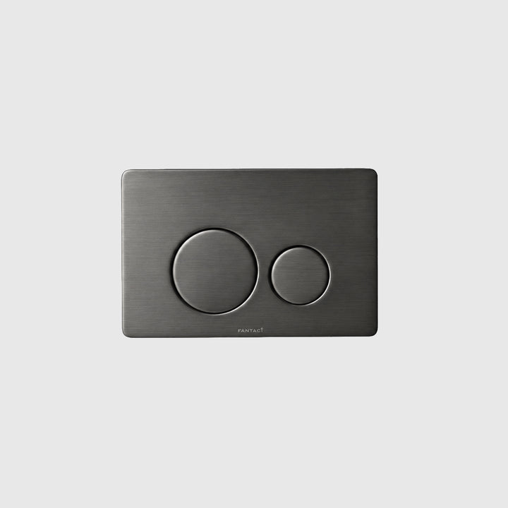Flush Plate - Gun Metal Brushed Finish