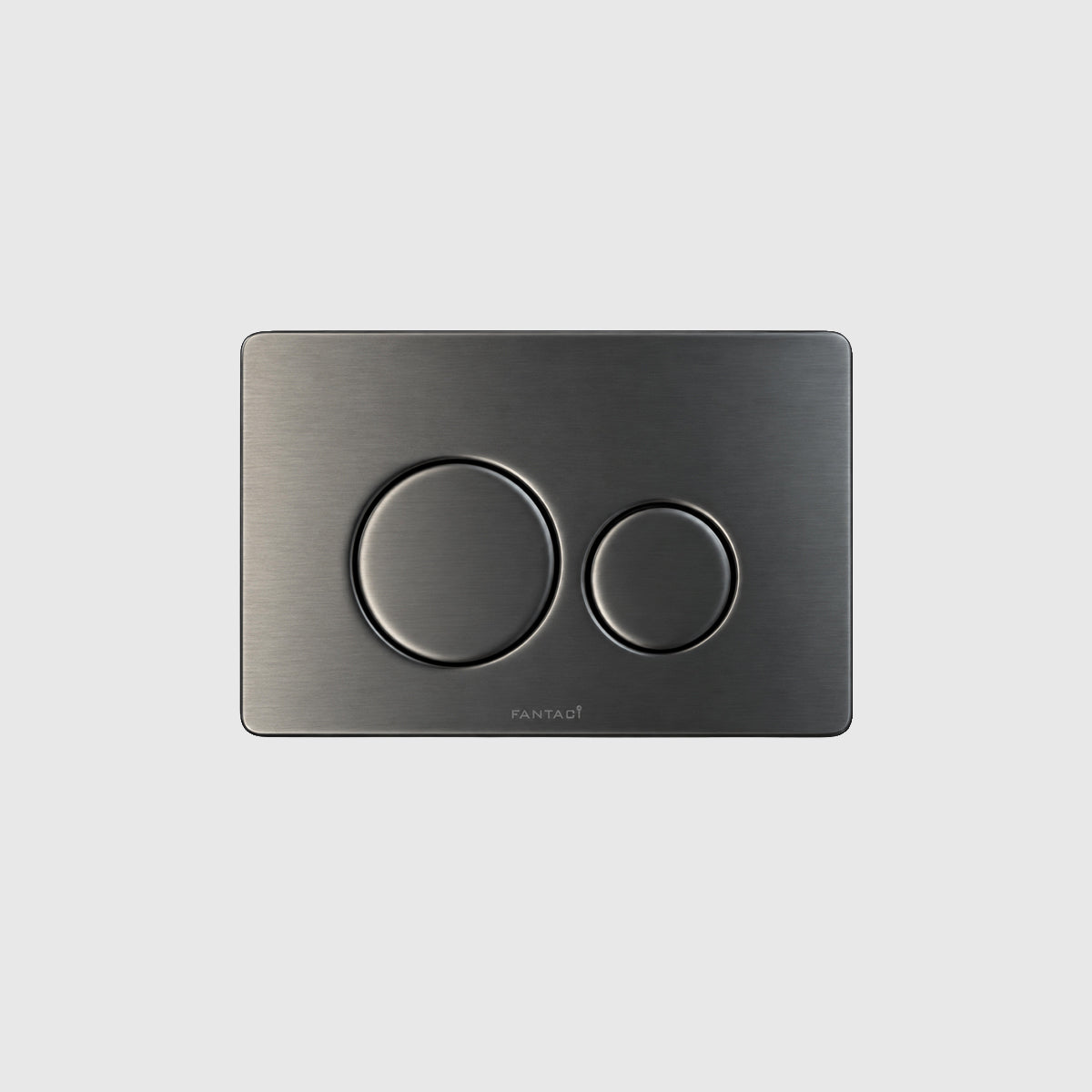 Flush Plate - Gun Metal Brushed Finish