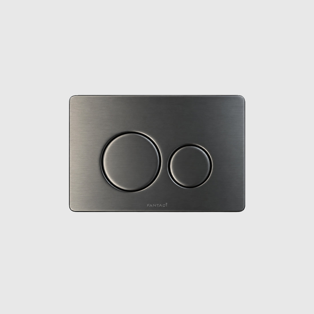Flush Plate - Gun Metal Brushed Finish
