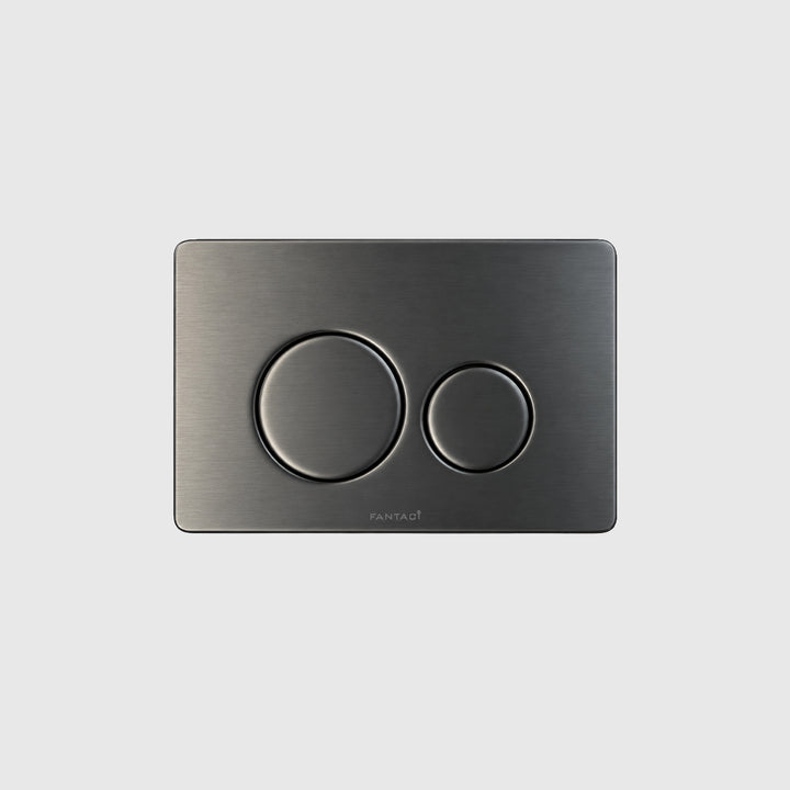 Flush Plate - Gun Metal Brushed Finish