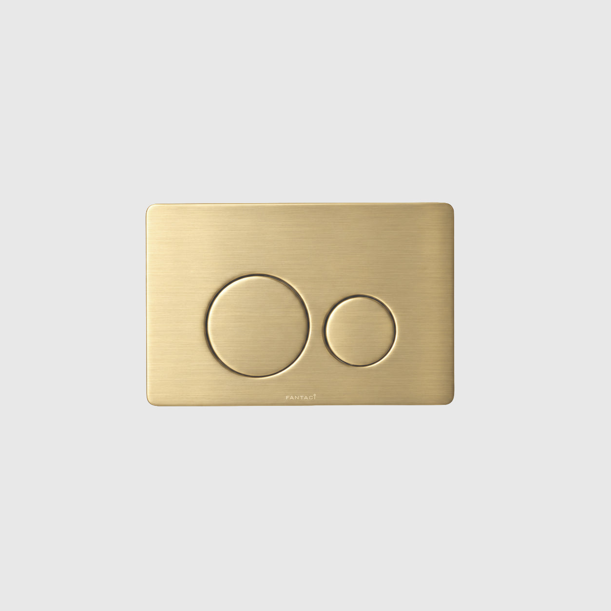 Flush Plate - Zr Brushed Gold