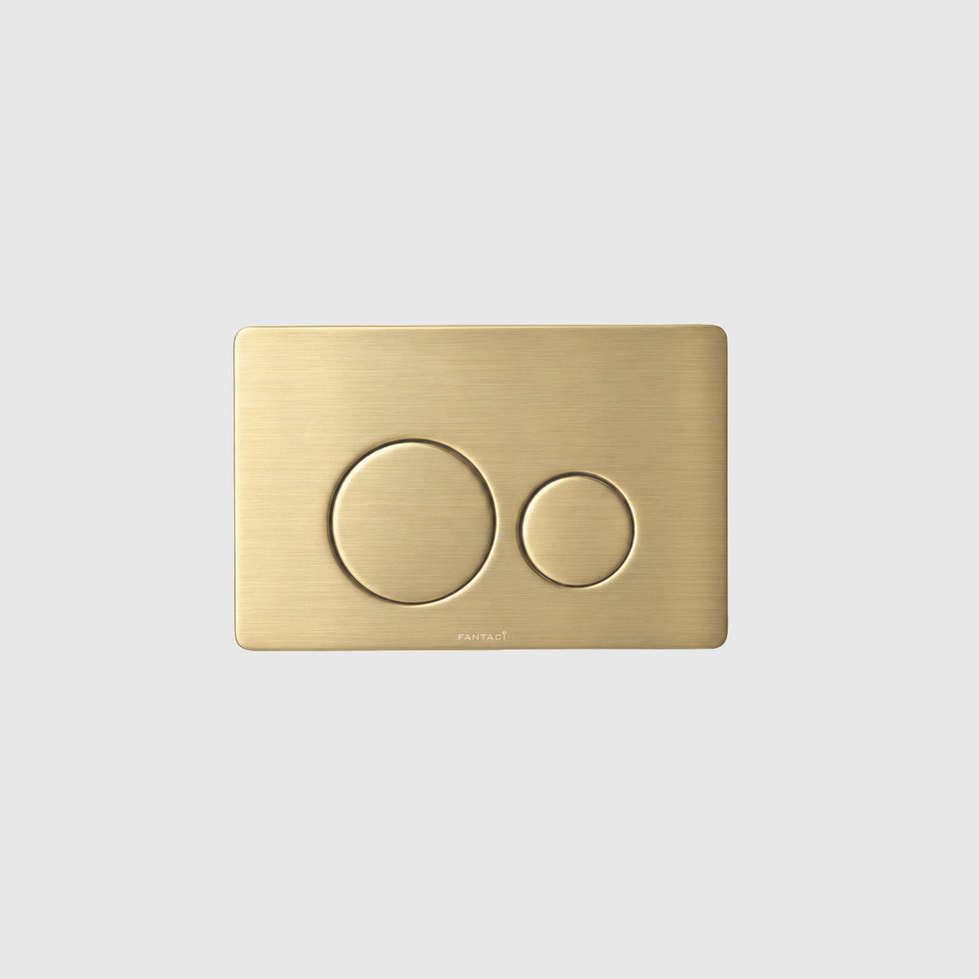 Flush Plate - Zr Brushed Gold