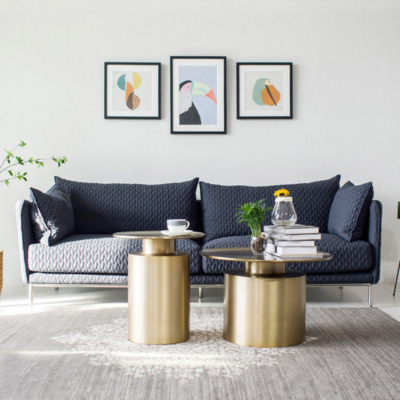 Wheat 3 Seater Sofa – Navy