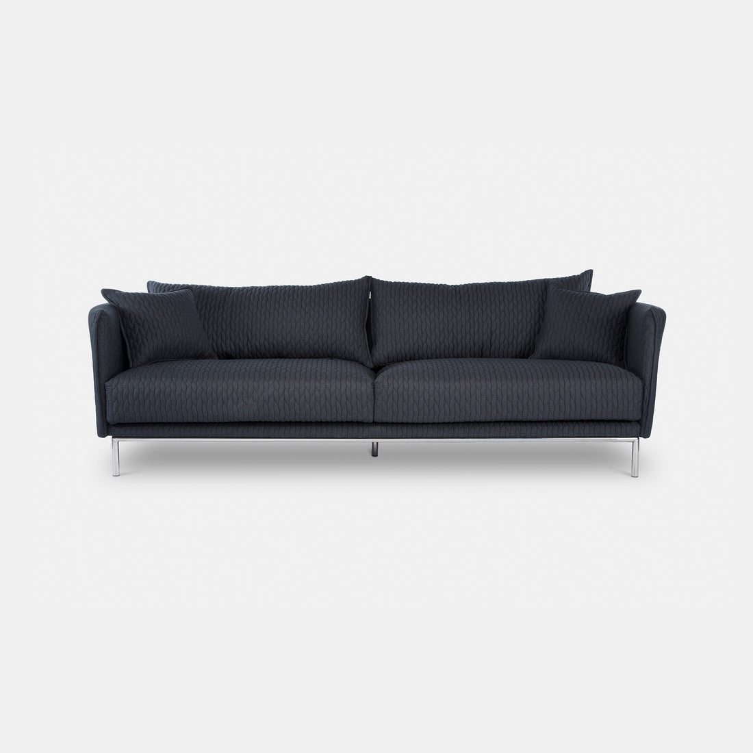 Wheat 3 Seater Sofa – Navy