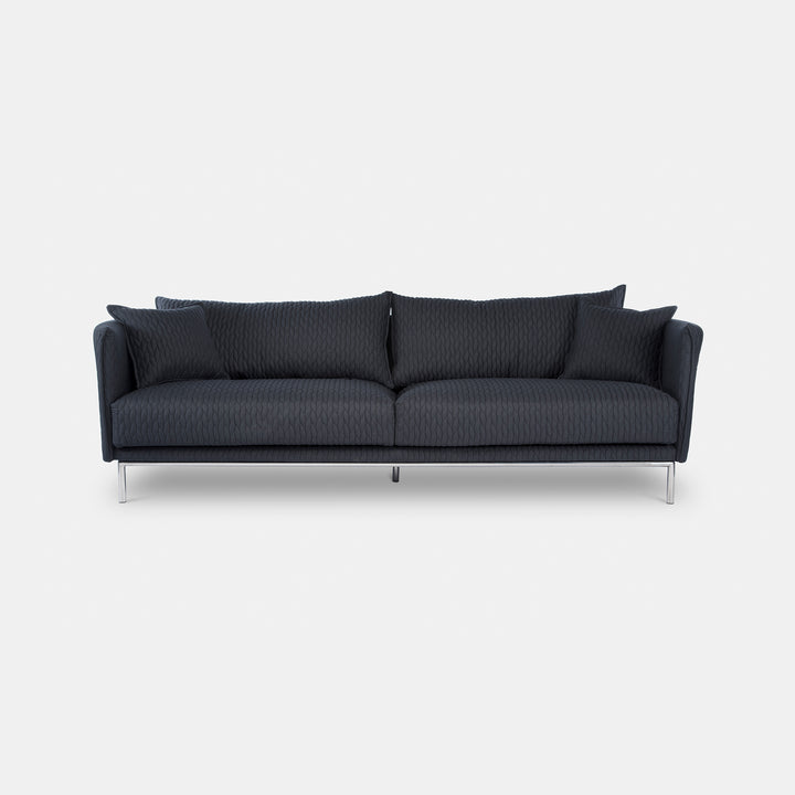 Wheat 3 Seater Sofa – Navy