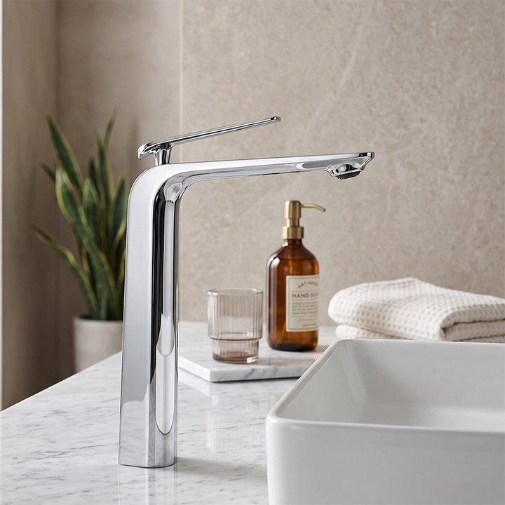Yamba Basin Mixer- Chrome, WELS 6 Star