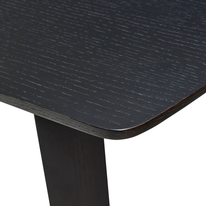 Yamba Dining Table – Black Oak