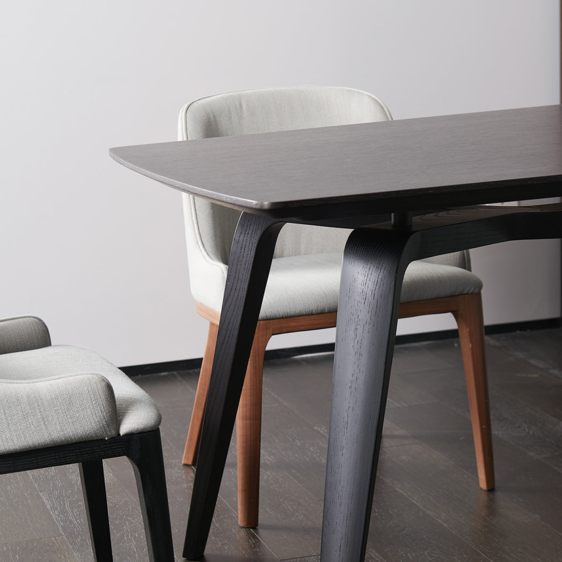 Yamba Dining Table – Black Oak