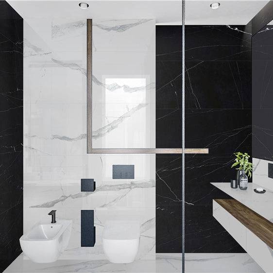 Black Marquina Poliosh 600x1200x6mm - Fantaci | Porcelain Tiles & slabs Melbourne 