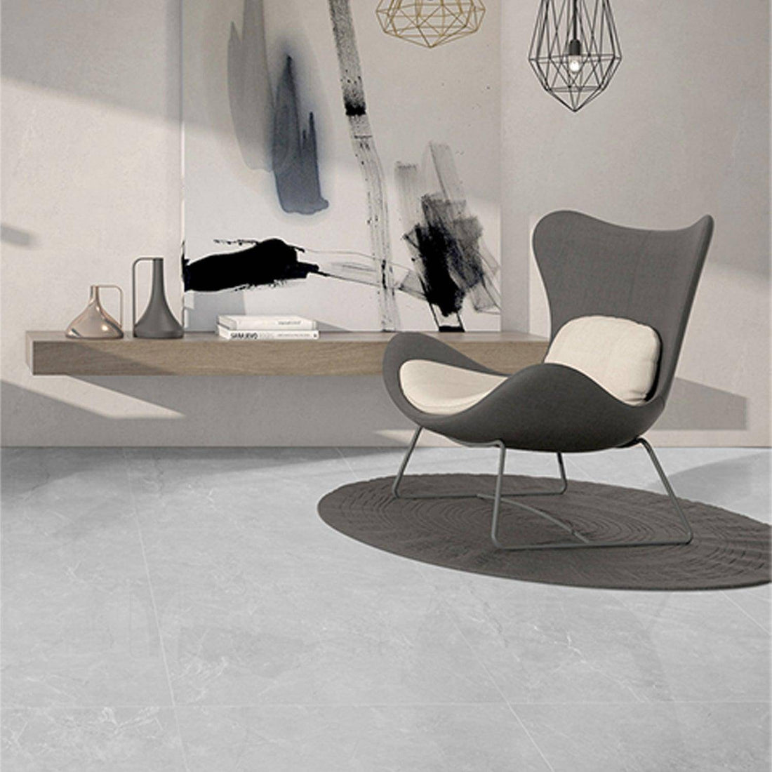 Bobbis Light Gray Polish 800x1400x6mm - Fantaci | Porcelain Tiles & slabs Melbourne 