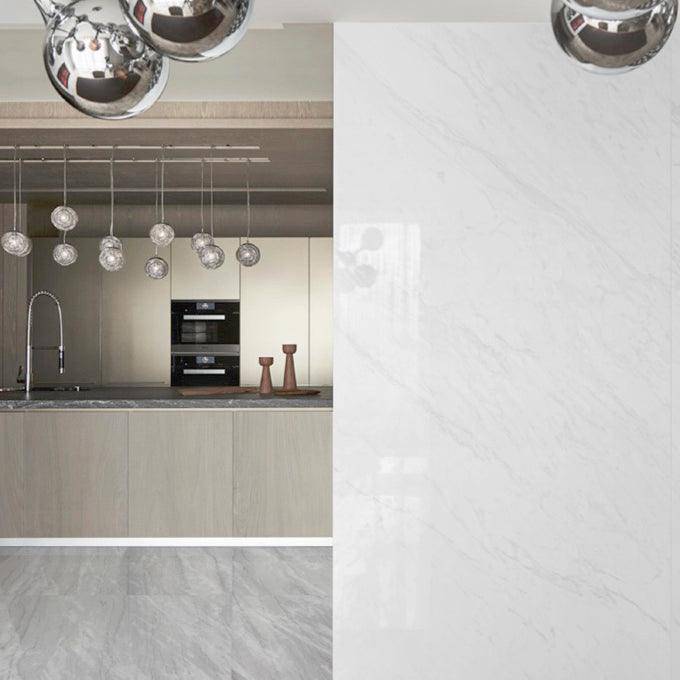 Carrara Polish 600x1200x6mm - Fantaci | Porcelain Tiles & slabs Melbourne 