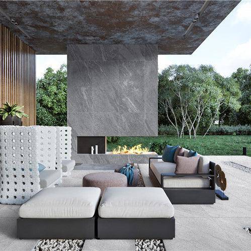 Galaxy Rock Dak Gray Grnular 600x1200x6mm - Fantaci | Porcelain Tiles & slabs Melbourne 