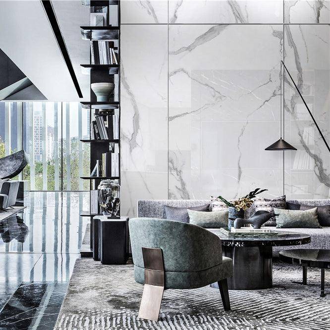 Calacatta Polish 900x1800x6mm - Fantaci | Porcelain Tiles & slabs Melbourne 