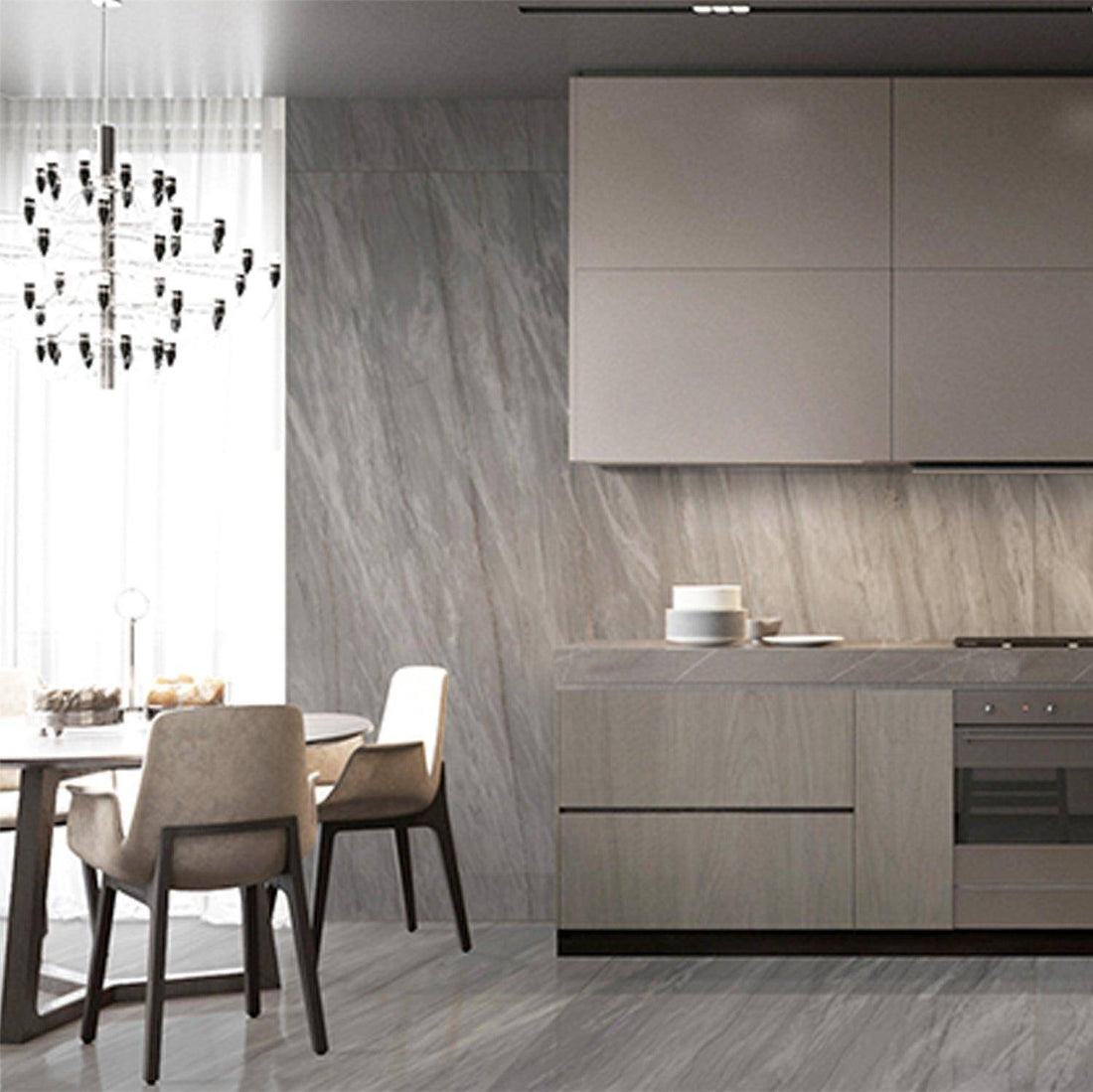 Naples Polish medium gray 1200x2400x6mm - Fantaci | Porcelain Tiles & slabs Melbourne 