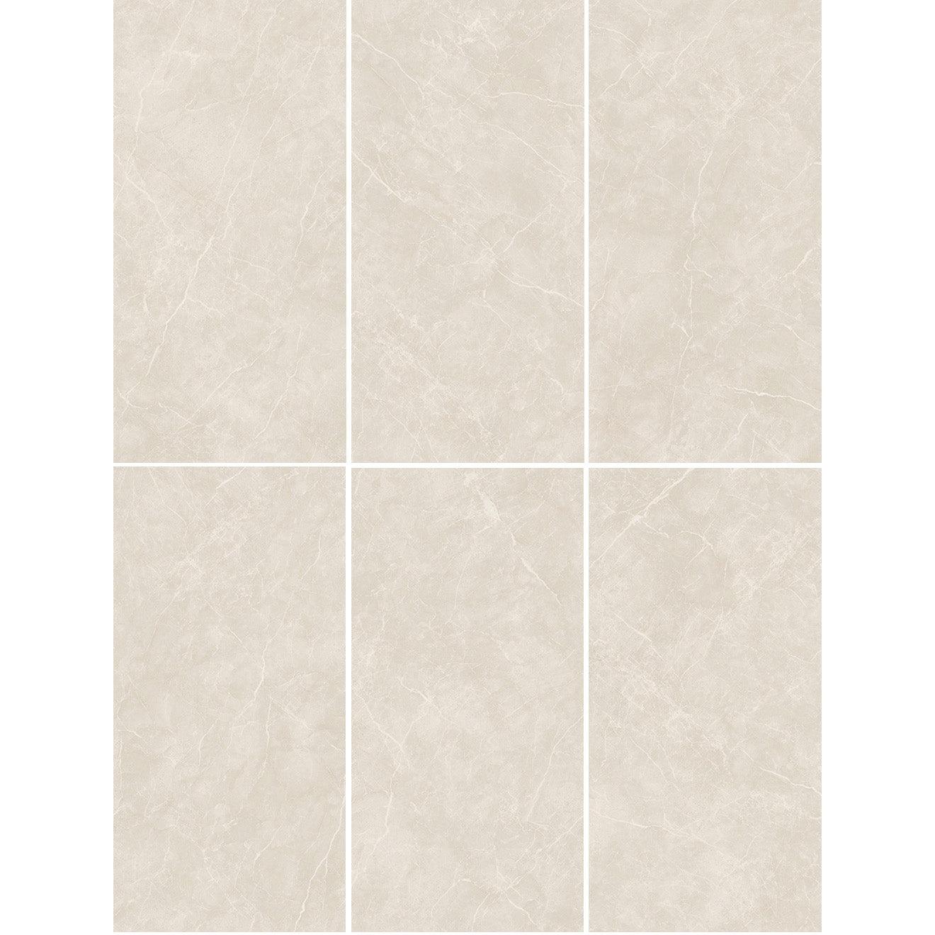 Roman Pisa White Polish 900x1800x6mm - Fantaci | Porcelain Tiles & slabs Melbourne 
