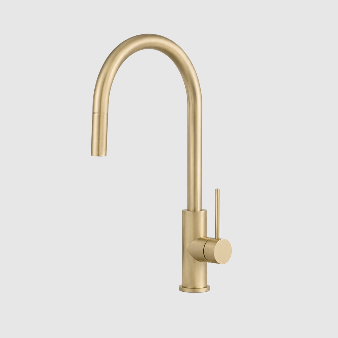 Pull-Out Kitchen Mixer Tap - Brushed Gold
