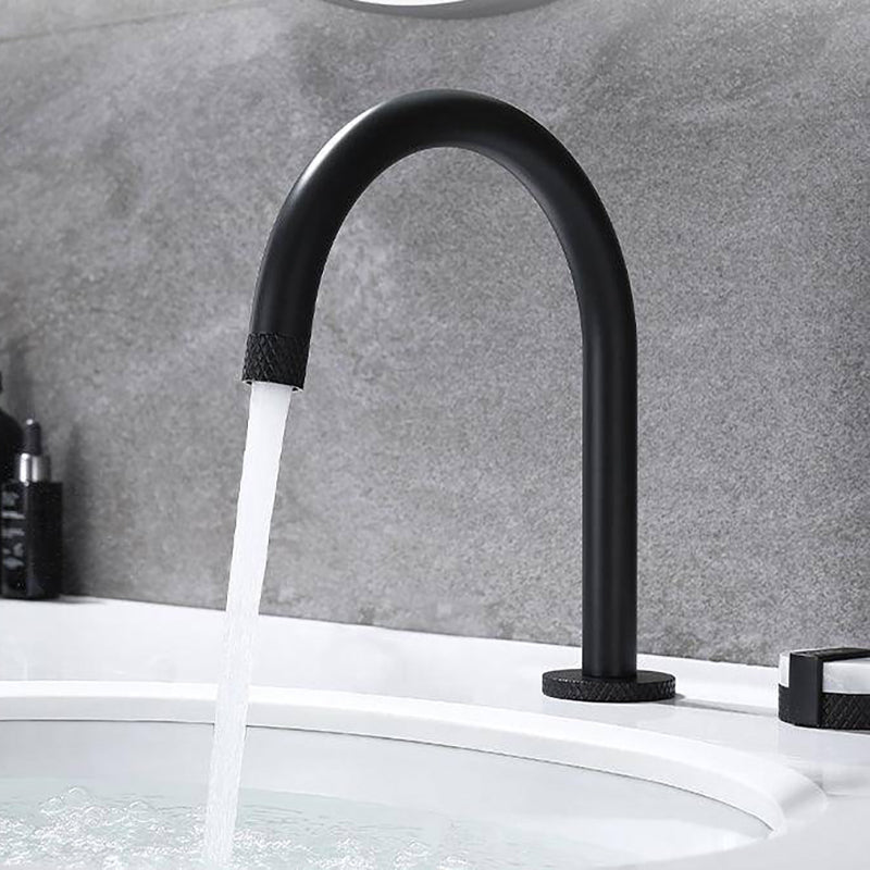 Matte Black Basin Mixer with Marble Handle - Fantaci interiors 