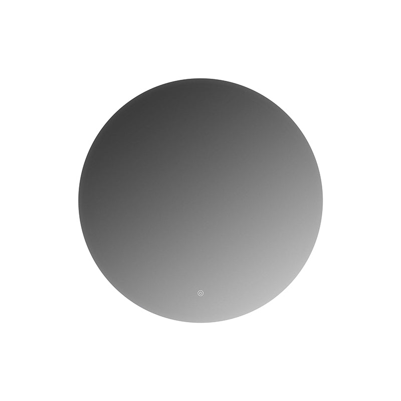 Frameless Round LED Mirror, Screen Touch - Fantaci interiors 